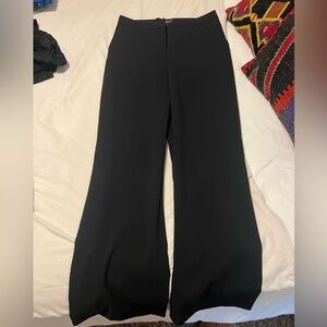 Rachel Zoe Black Wide Leg Pants